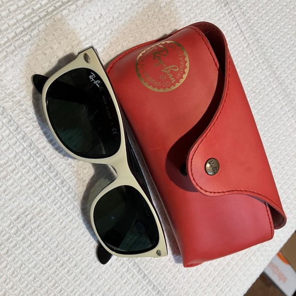 🇮🇹 ITALY RAY-BAN 🇮🇹 WAYFARER SUNGLASSES, CASE & CLEANING CLOTH - Picture 15 of 15